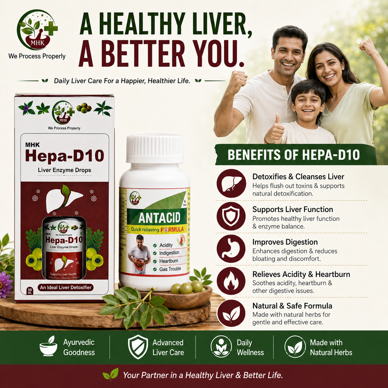 MHK™ Antacid - D10